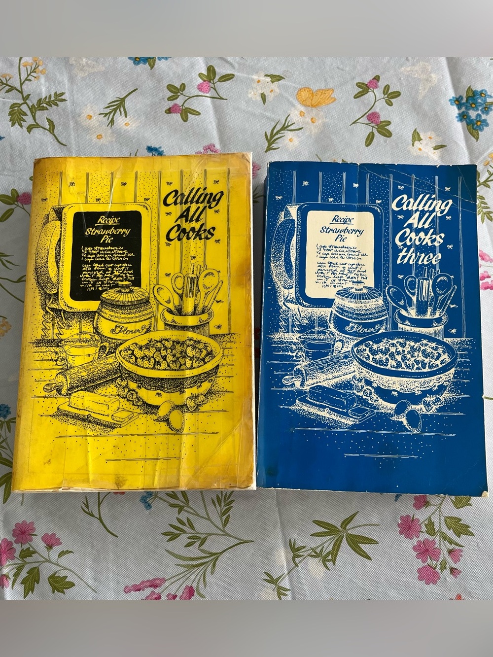 Calling All Cooks cook books 1 &3
